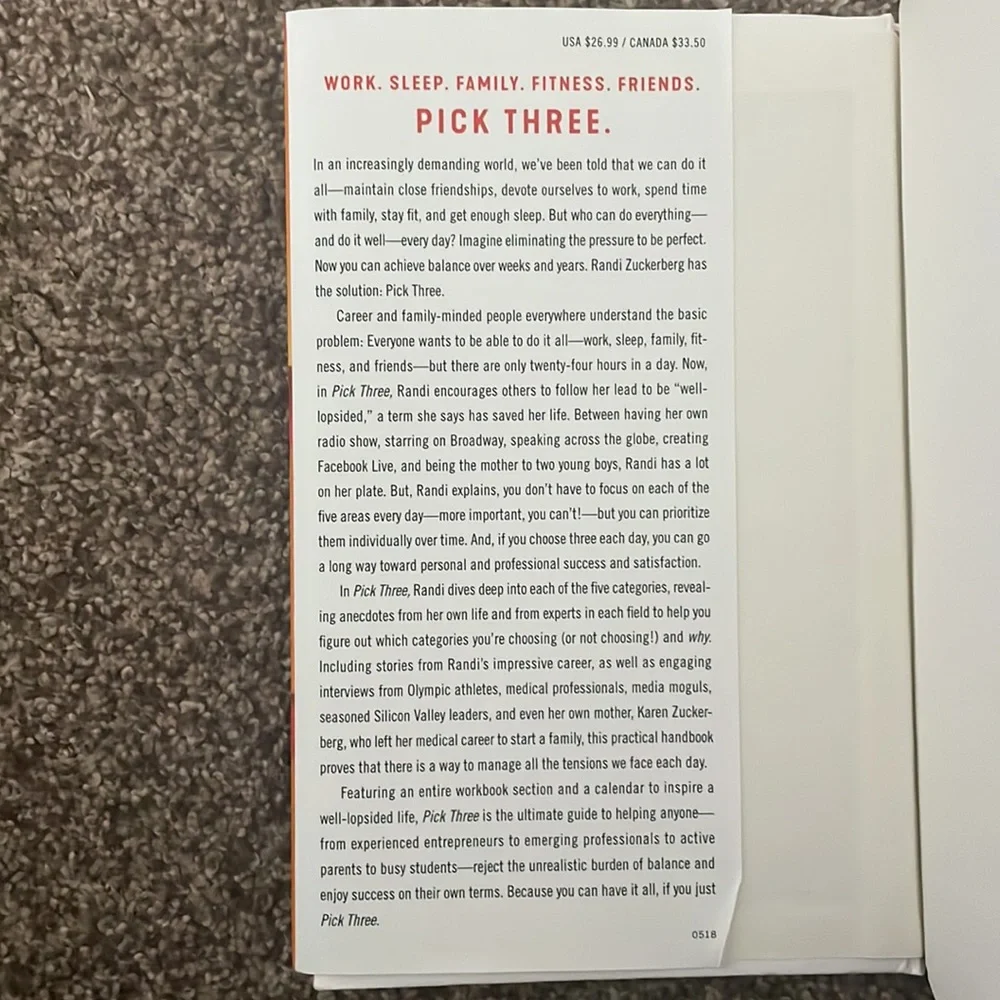 Pick Three Book - Picture 3 of 5